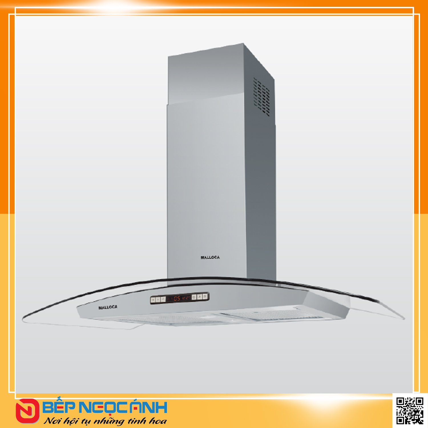 Máy hút khử mùi Malloca MC 9077 LCD